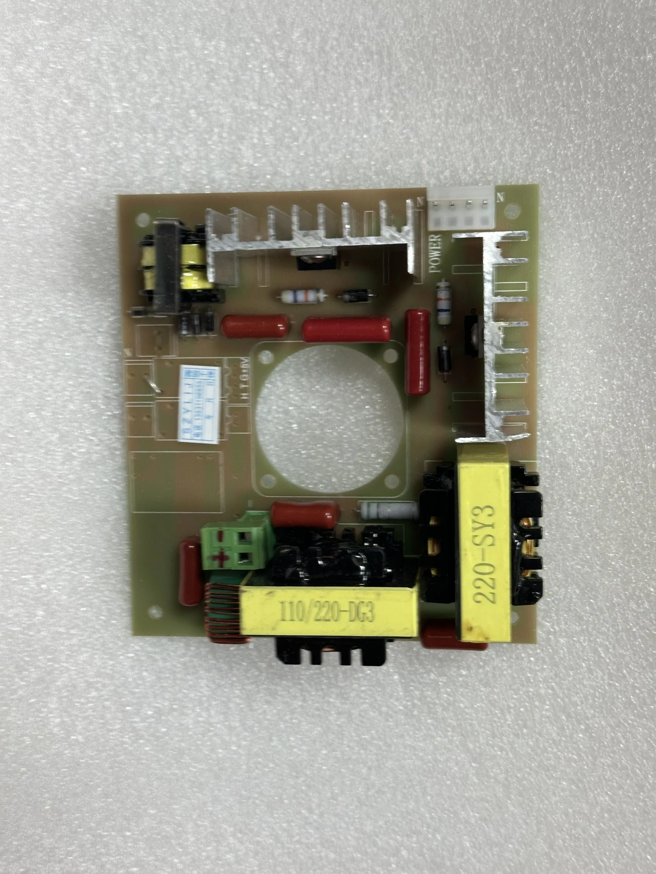 

1pcs/lote Good quality,Ultrasonic generator, 120W/40KHz 40KHZ 120W ultrasonic cleaning machine, 220-SY3 220-DG3