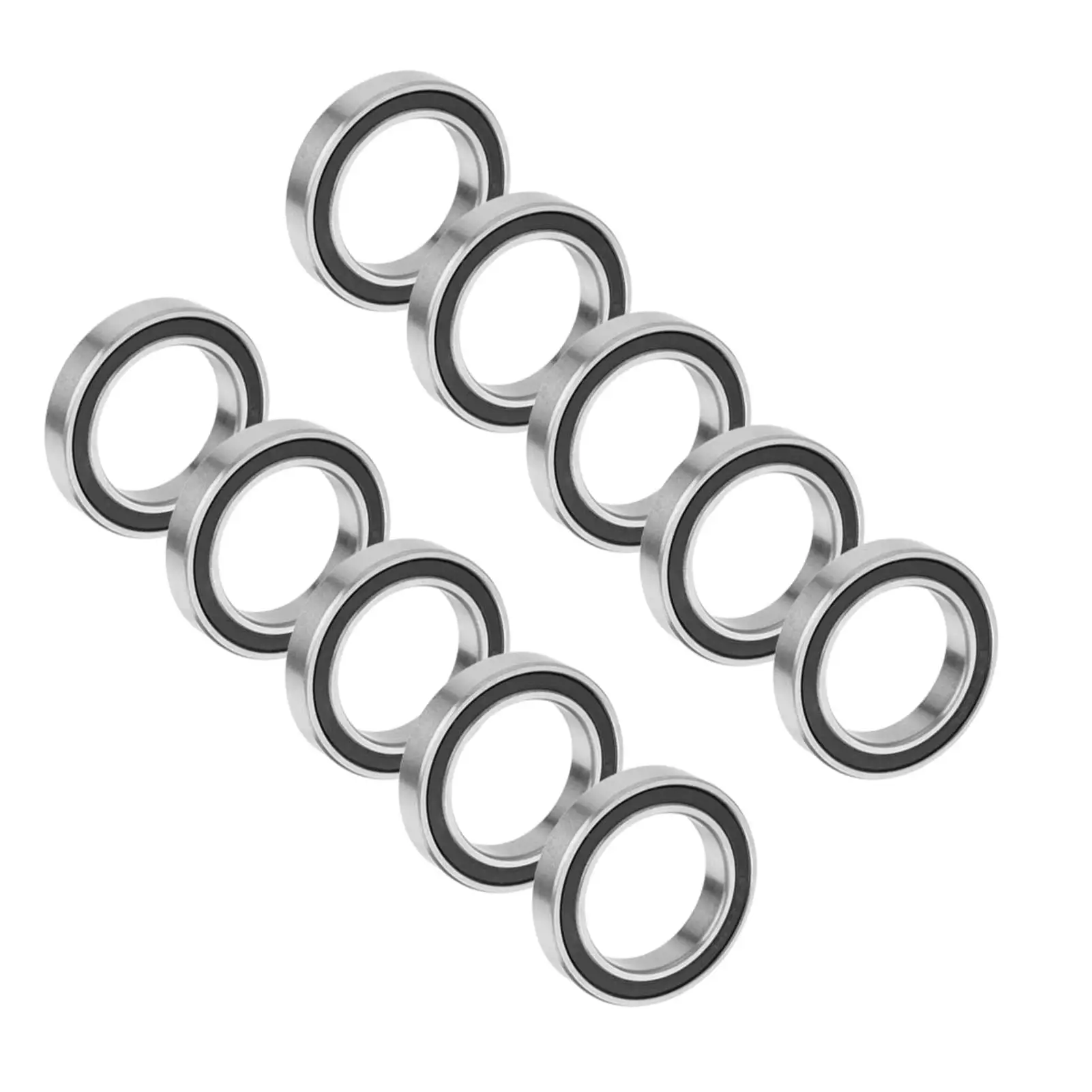 10pcs 6805 2RS Rubber Sealed Deep Ball Bearings 25mm x 37mm x 7mm High Quality Industrial Bearings