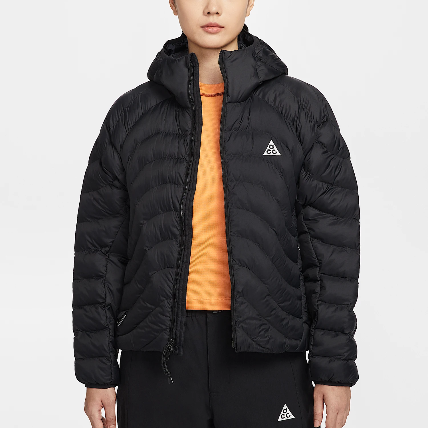 Nike genuine Therma FIT women's hooded warm sports cotton jacket HM9964-010
