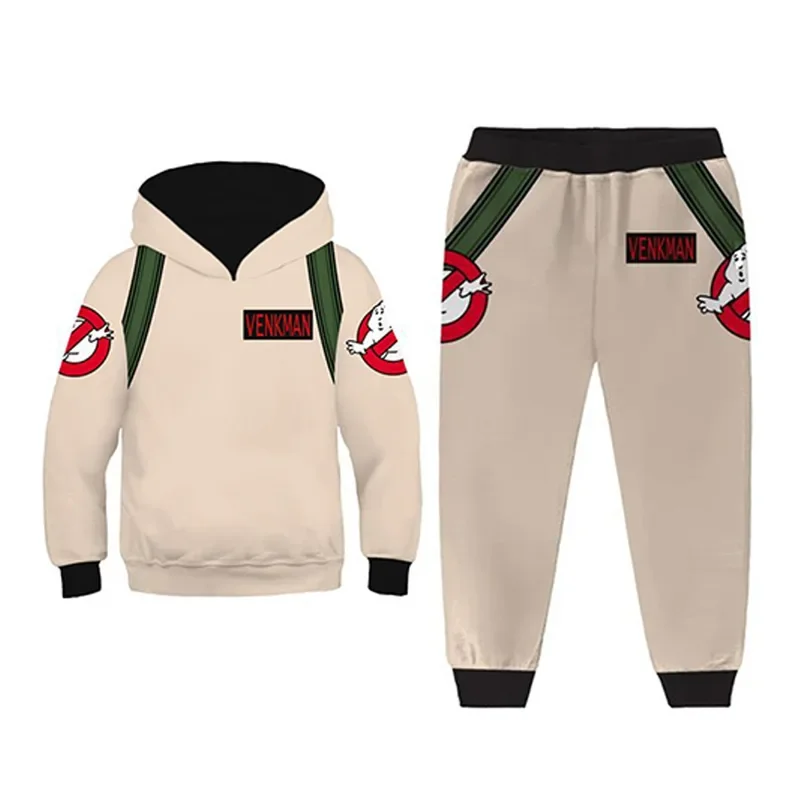 SN55Anime 2019 الرجال Ghostbusters تأثيري حلي Ghostbusters الخريف الرجال والنساء أنيمي ثلاثية الأبعاد الطباعة جاكيت زيبرا مقنعين s$@1w