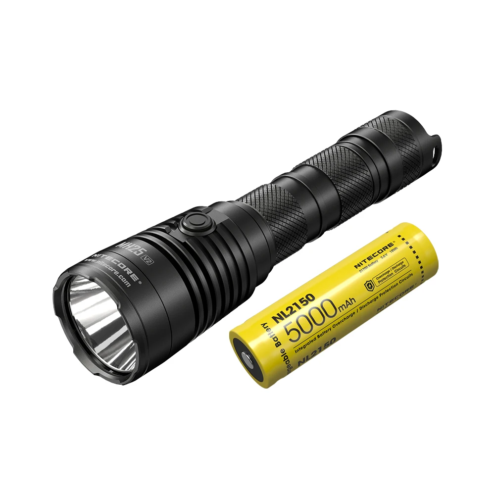 

NITECORE MH25 V2 USB-C Charging Port Flashlight 475M Long Range Torch Max 1300 Lumens Lanterns Built-in NL2150 5000mAh Battery