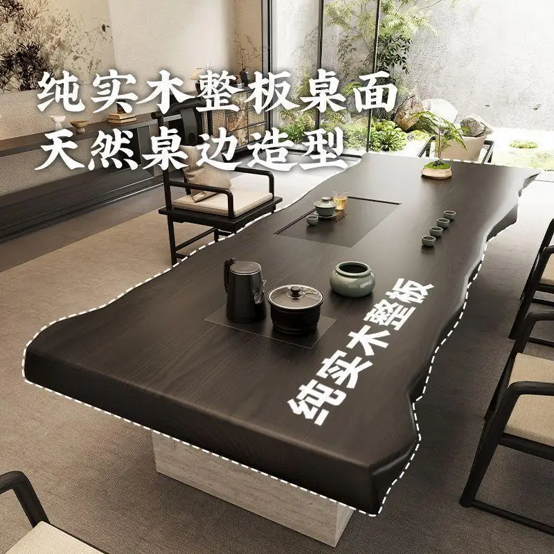 Living room tea table high-end new Chinese tea table