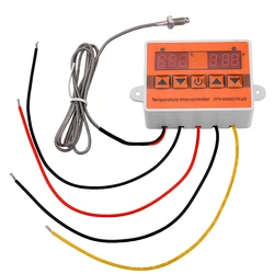 NEW W3003 Temperature Time Controller Thermostat 10A 12V 24V 220V LED Digital Microcomputer Control Thermoregulator -160~999℃