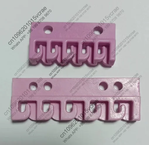 2pcs wire arrangement five-tooth hook, large length 74, width 25, small length 50, width 25 wire router