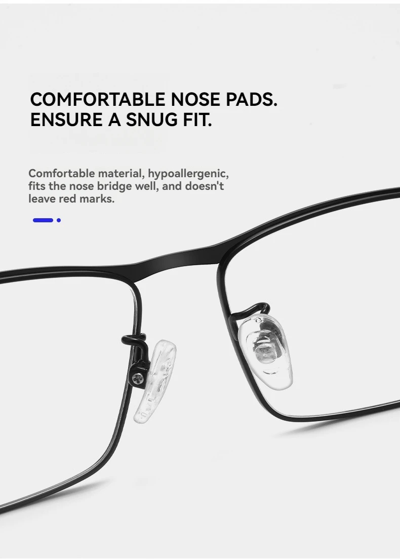 نظارات قصر النظر خفيفة للغاية من التيتانيوم النقي إطار نظارات نسائية إطارات نظارات بصرية من التيتانيوم للنساء والرجال