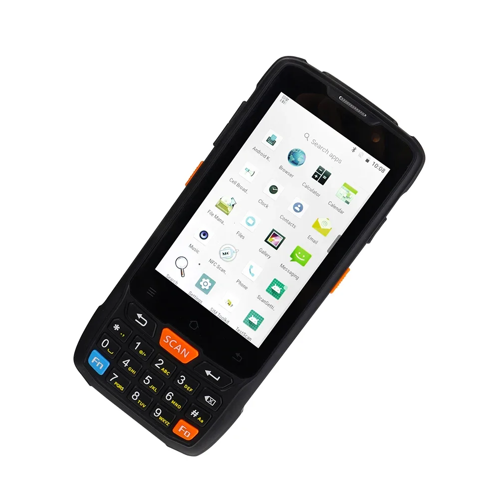 CARIBE IP66 Industrial Quad Core 4 Inch Display  Android Barcode Scanner  for Warehouse Inventory Supermarket