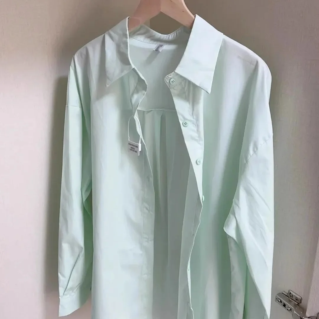 

Рубашки с длинным рукавом, женские полосатые рубашки с рюшами, облегающие, с отложным воротником, элегантные, женские, романтические, для путешествий, весенний наряд, легкий вес