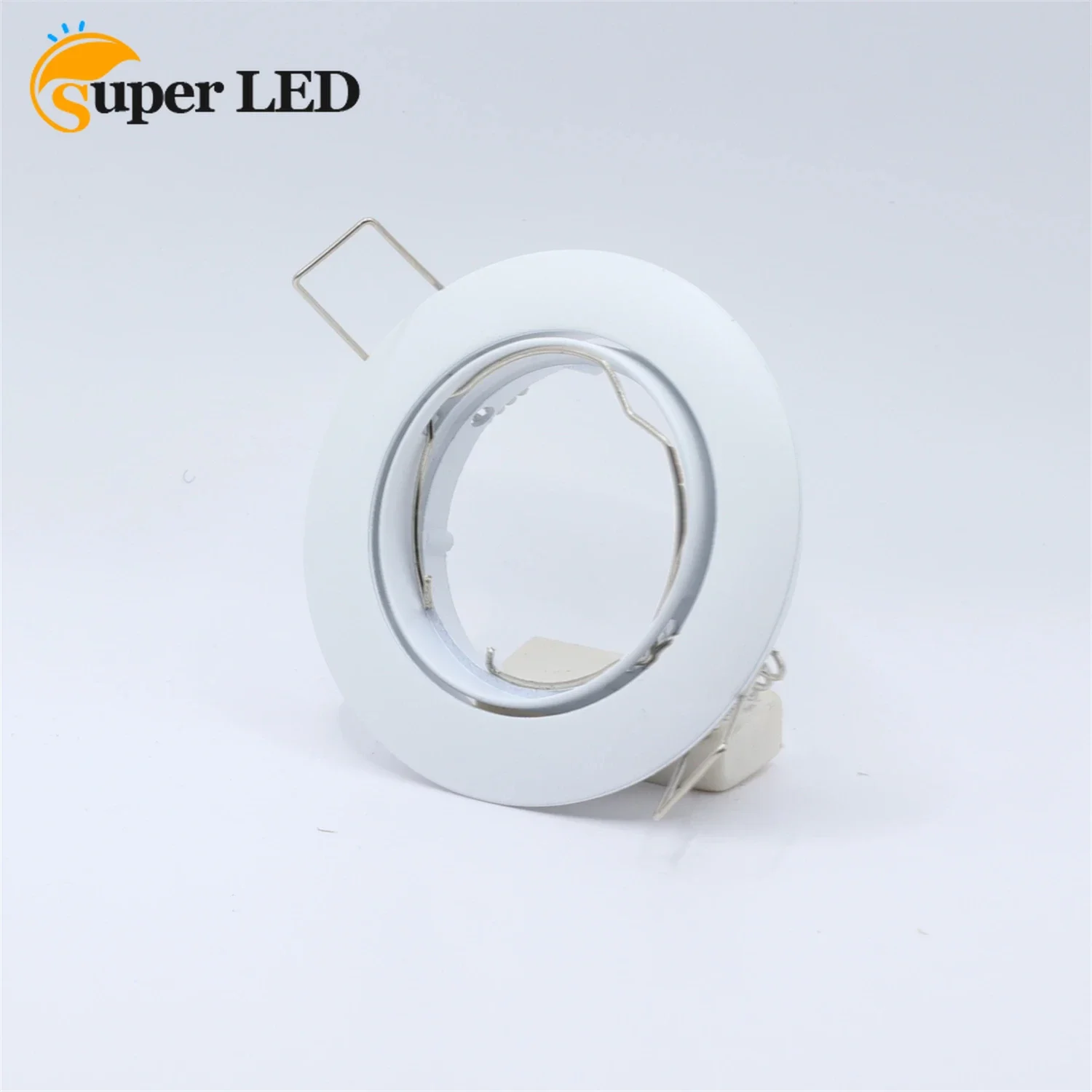 Aluminum LED Downlight Fixture Housing Lighting Accessories MR16 GU10 Recessed Round Frames