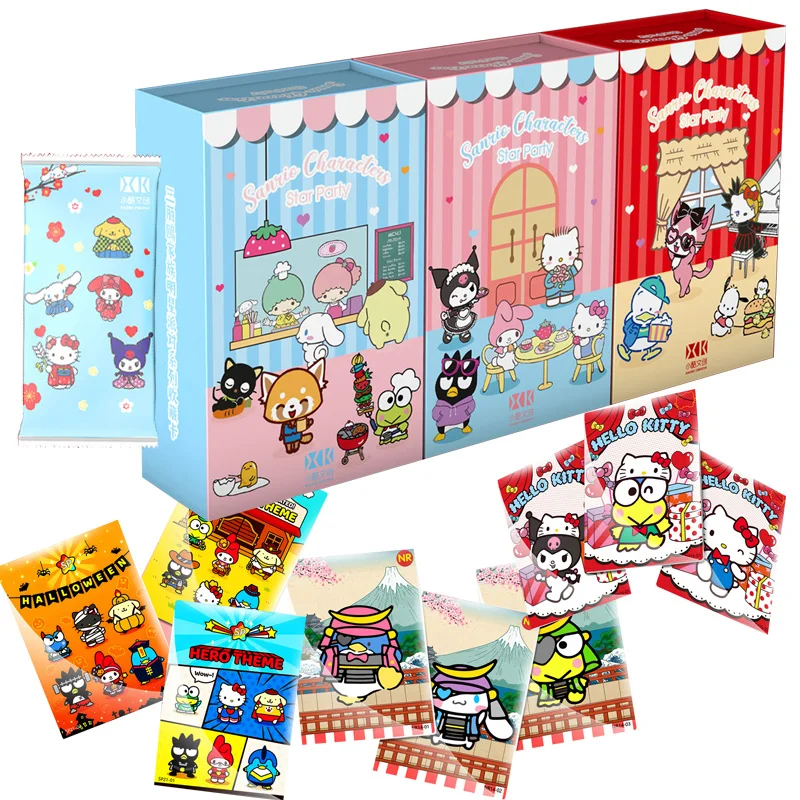 Sanrio Rare Edition Card Sanrio Kuromi My Melody Cinnamoroll Hot Sell Card Hello Kitty Pochacco Collection Cards Children's Gift