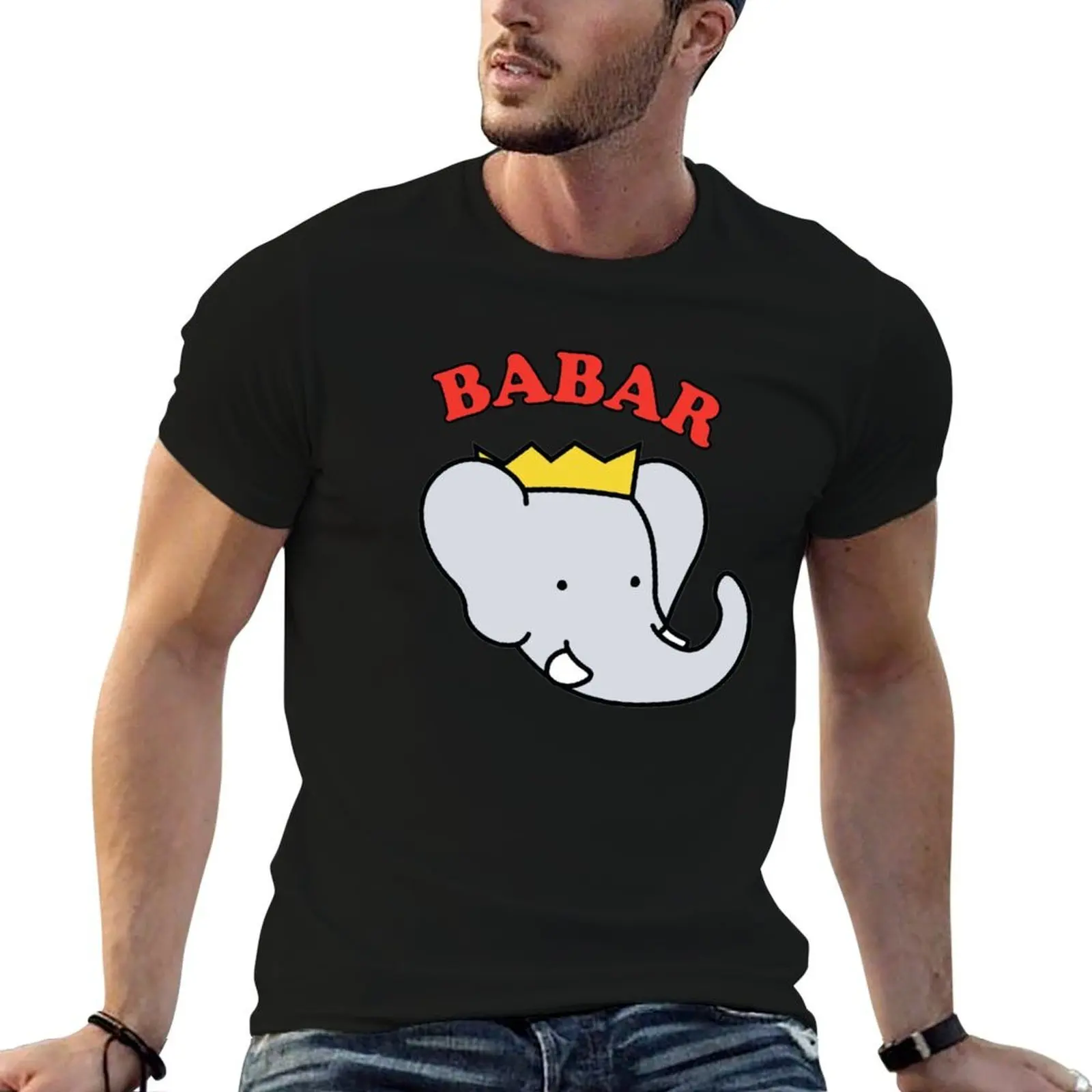 

Babar T-Shirt t shirts cotton 100% t shirts with prints man t shirts graphic T-Shirt
