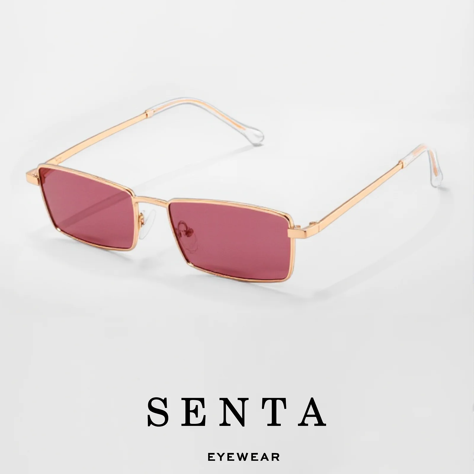 

High Quality Rectangle Polarized Sunglasses Women Metal Frame Fashion Luxury Brand Design Vintage Square Y2k Sunglasses for Men
