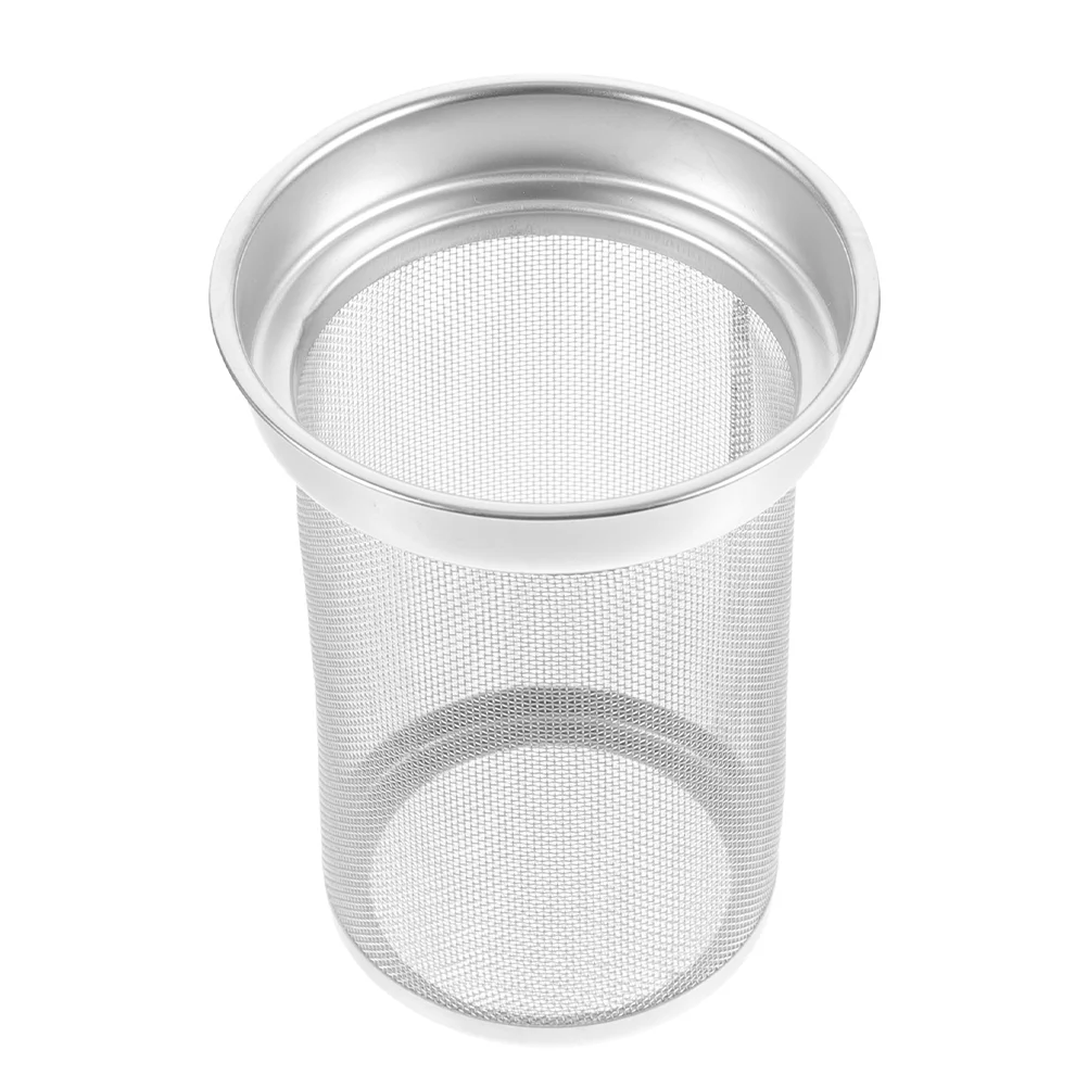 Tea Leak Teapot Strainer Coffee Filter Large Infuser Basket Stainless Steel for Loose Leaves