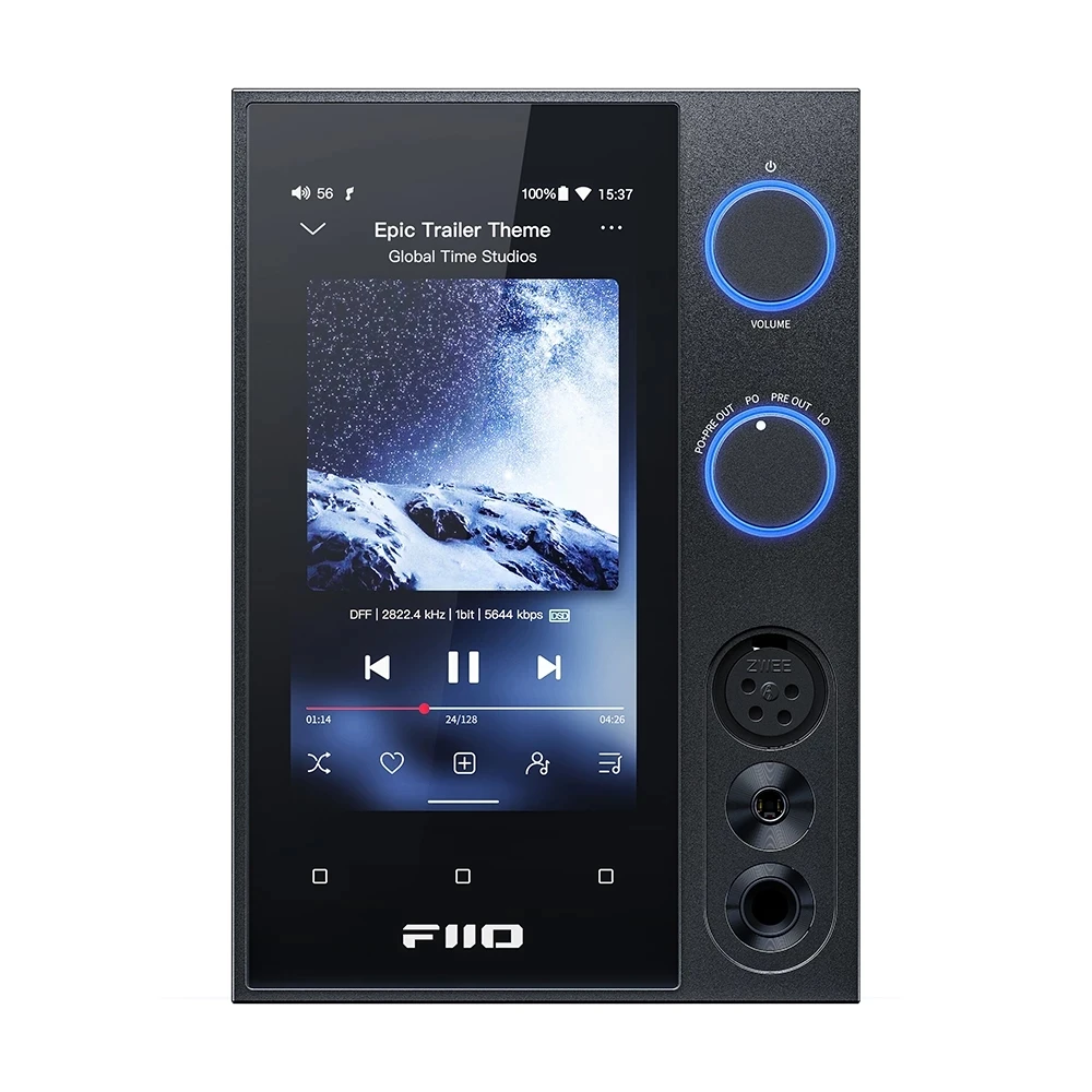 FiiO R7 Snapdragon 660 Android 10 Desktop Music player AMP/DAC ES9068AS Chip/THXAAA 788 Headphone Amplifier Bluetooth 5.0DSD512