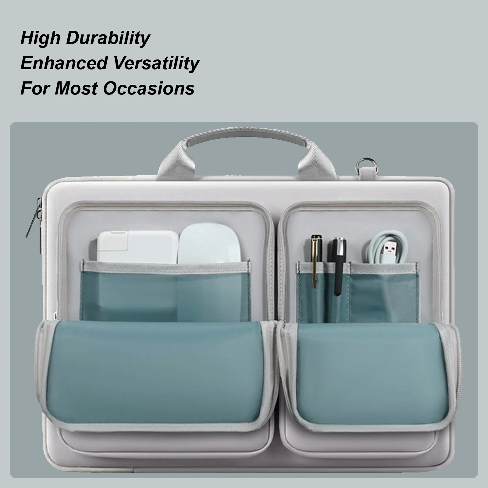 

15.6-inch Laptop Bag Portable Waterproof Laptop Messenger Bag Computer Bag Laptop Shoulder Case Laptop Briefcase