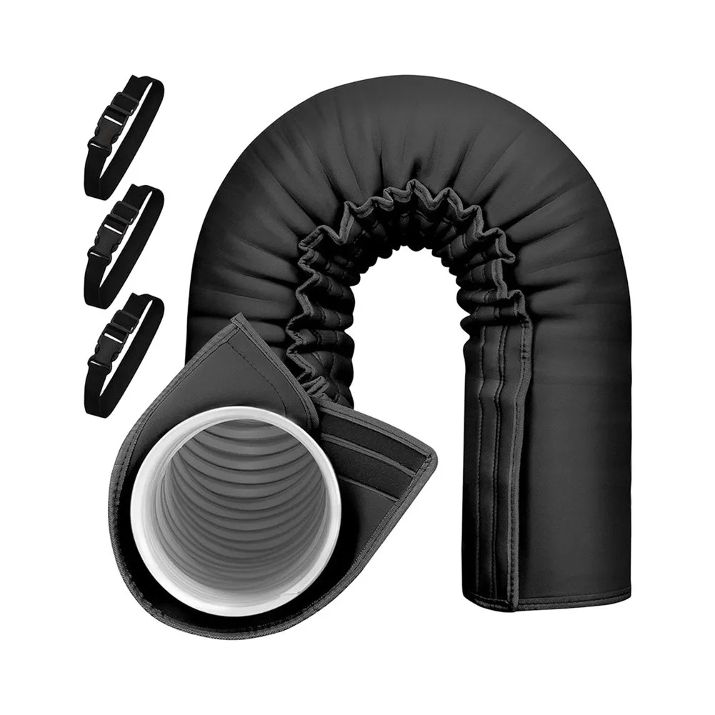 21 Inches Width AC Hose Insulating Sleeve Heat Retention Cover Insulated Hose Cover Kit Flexible Hose Cover Material