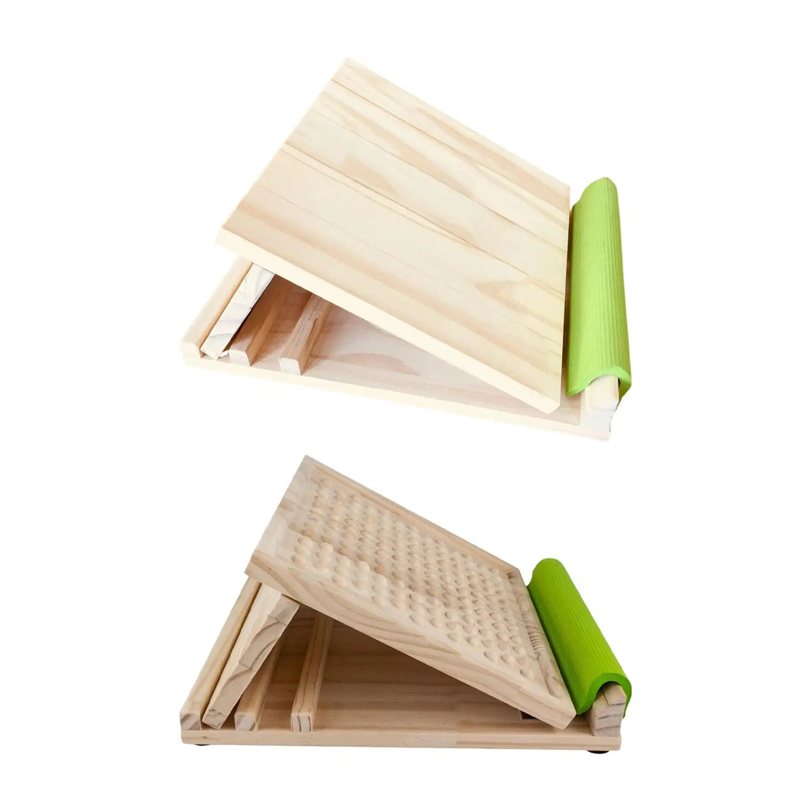 Solid Wood Slant Board Foot Incline Board Exercise Wedge Tilt Ramp Calf