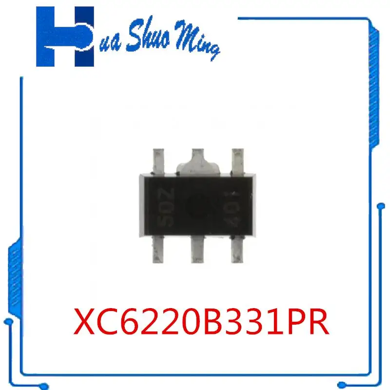

20Pcs/Lot XC6220B331PR LDO 6220 XC6220B331 XC6220 6220B XC6220B331PR-G SOT89-5