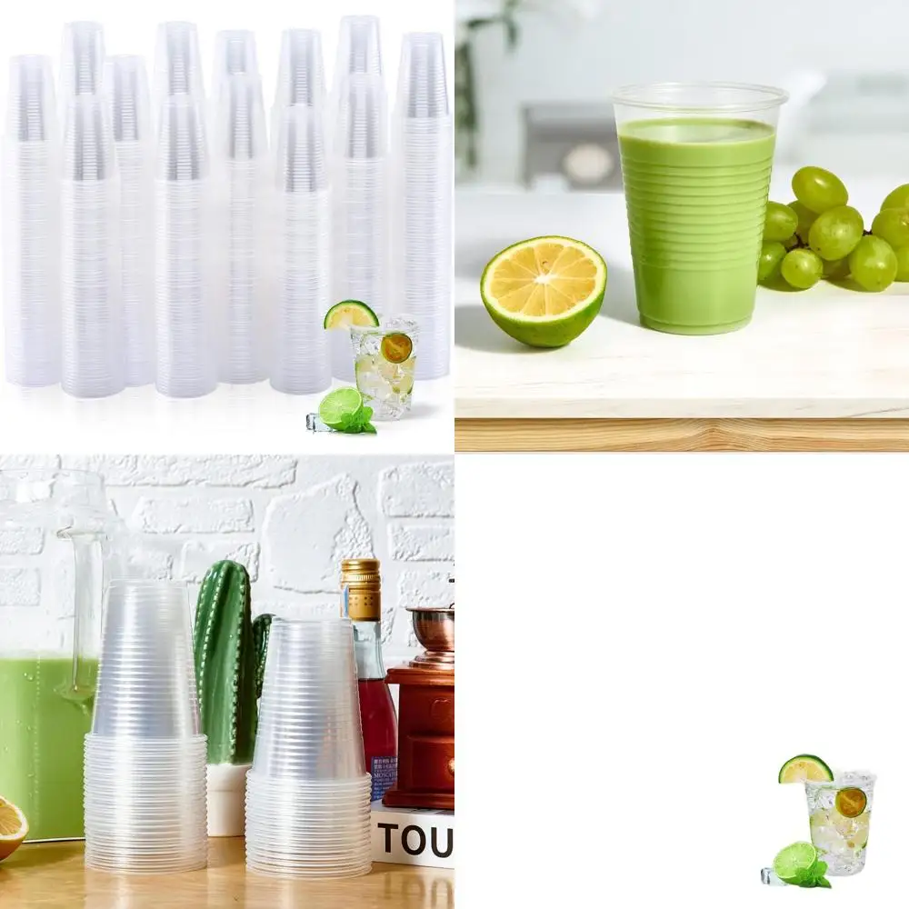 

Прозрачные пластиковые стаканчики на 9 унций, упаковка по 1000 штук, идеально подходят для вечеринок, пикников, мероприятий и свадеб.