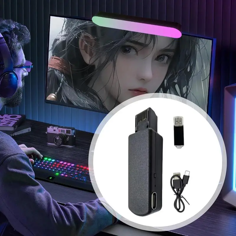 مجموعة أدوات JB بمفتاح واحد مع كابل USB من النوع C ومحول USB JB لنظام PS4/PS4 Pro/PS4 Slim FW 9.0-11.0