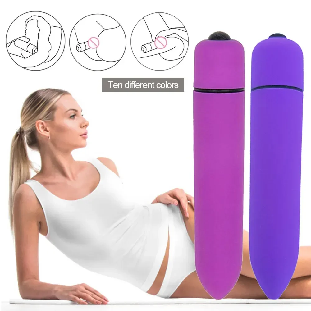 Mini Bullet Vibrator Vaginal Massage Dildo Vibrador Sex Toys for Women G-Spot Vibrating Clitoris Stimulator Female Masturbator