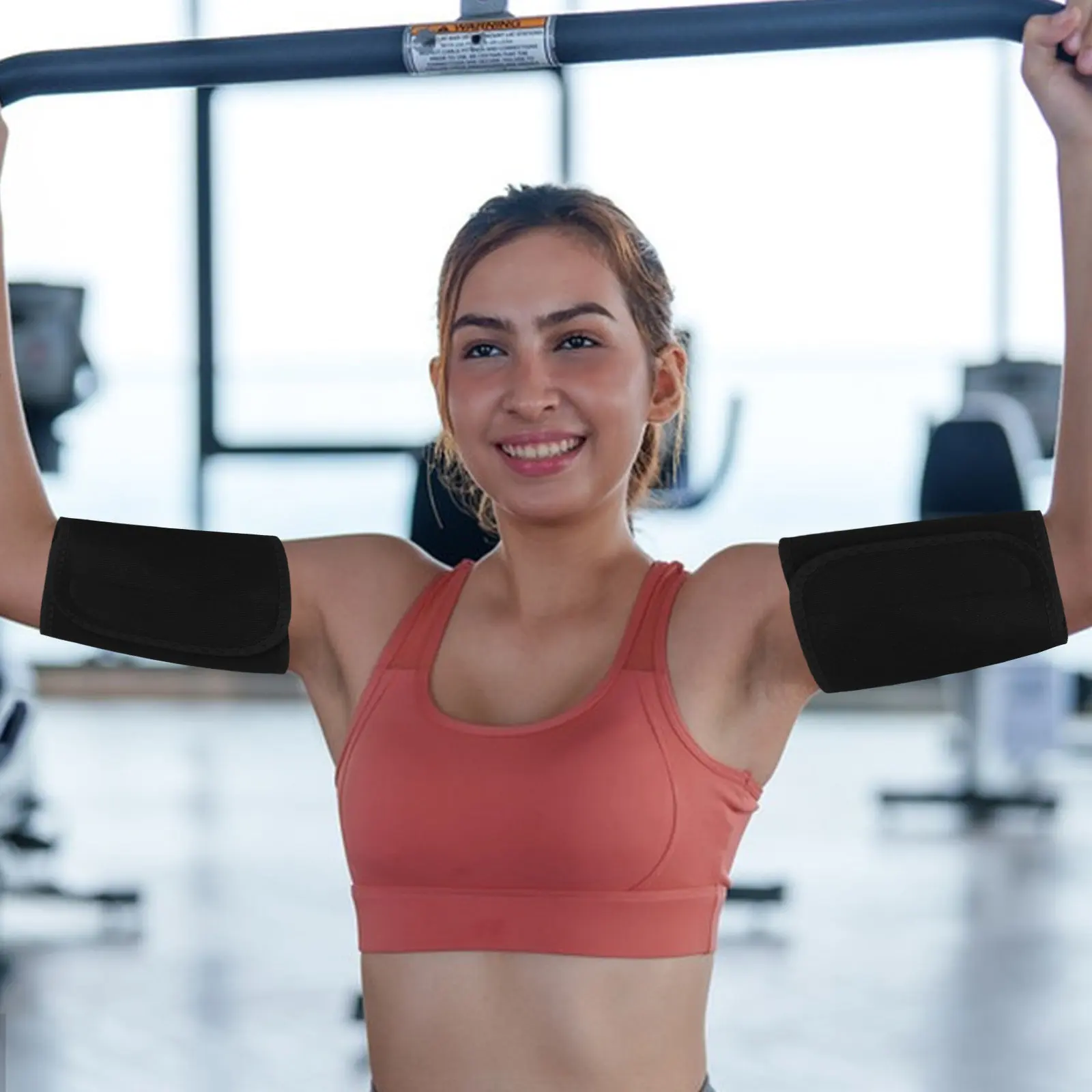 1Set Sweat Thigh Wraps Sauna Arm Bands Body Trainer Shaper Gym Accessories for Workout Post Training Muscle Recovery