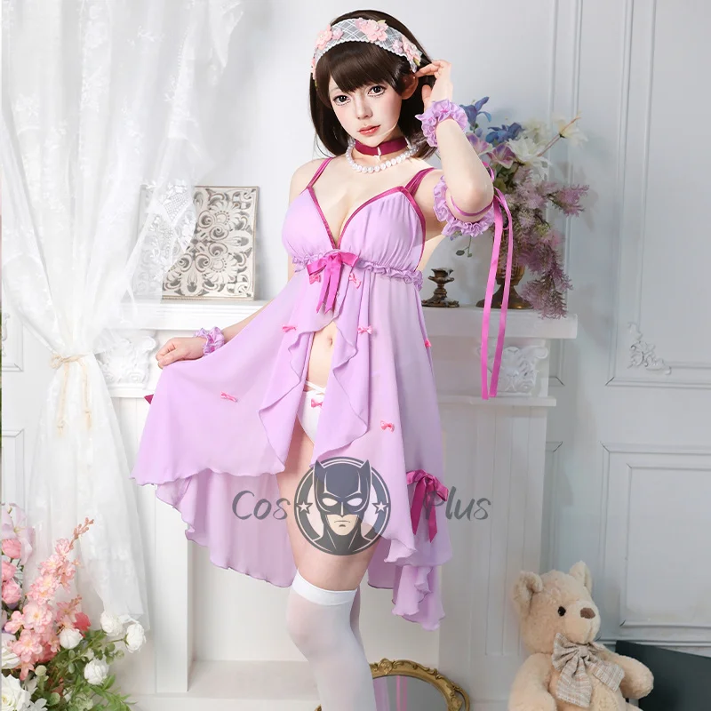 Megumi Kato Saekano: cómo criar a una novia aburrida disfraz de Cosplay pijamas cómodos rosas ropa de fiesta de Carnaval de Halloween