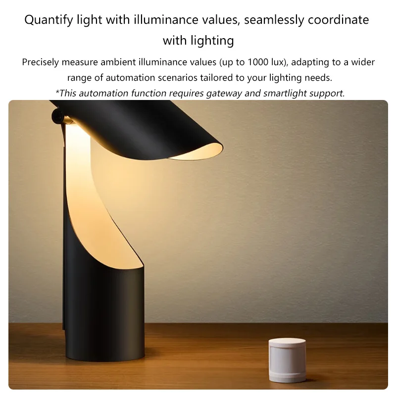 مستشعر حركة Xiaomi 2S عالي الحساسية، شاشة حركة صغيرة، كشف الإضاءة، بلوتوث، أتمتة ذكية لـ Mi Home