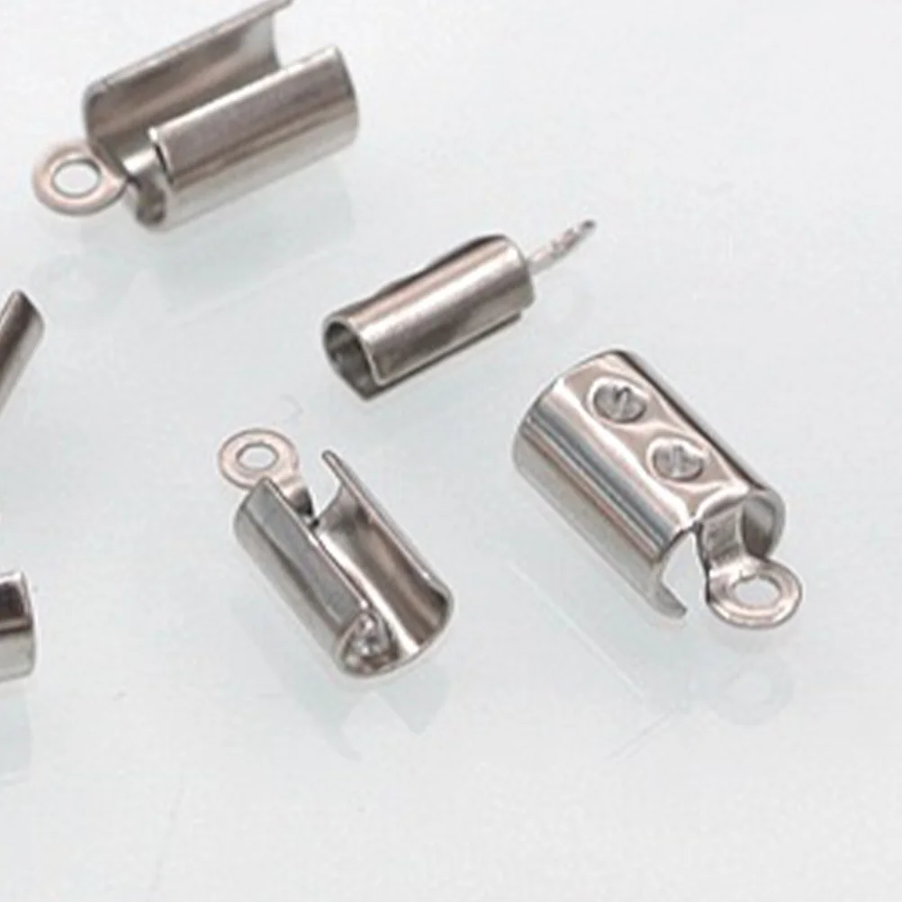 

30pcs Stainless Steel Jewelry Clasps Size Round Connectors For Necklace Bracelet Diy Craft Clasp Buckle Jewelry Making