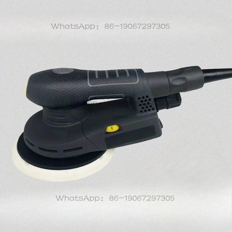 

6-дюймовая 17-отверстная бесщеточная электрическая шлифовальная машина для сухой шлифовки, полировки и грубой обработки, электроинструмент
