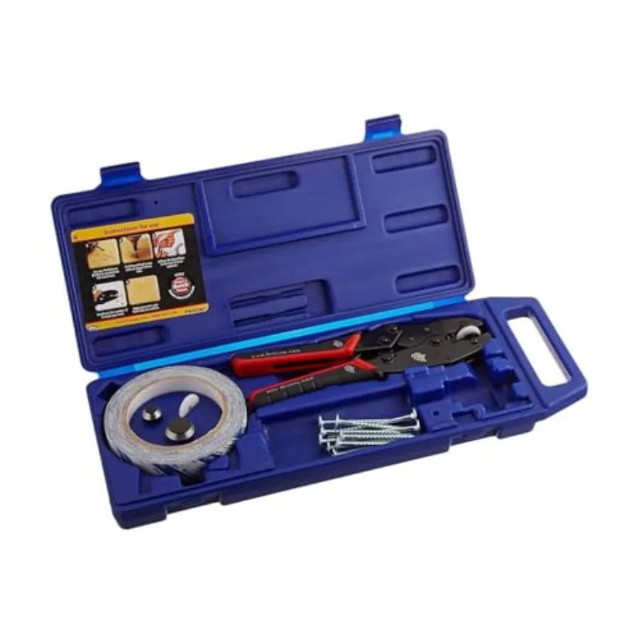

FastCap Custom Color Punch Kit Basic with Powerhead Screws Hole Punch Tool and 1" x 50' SpeedTape - Perfect for Professional Co