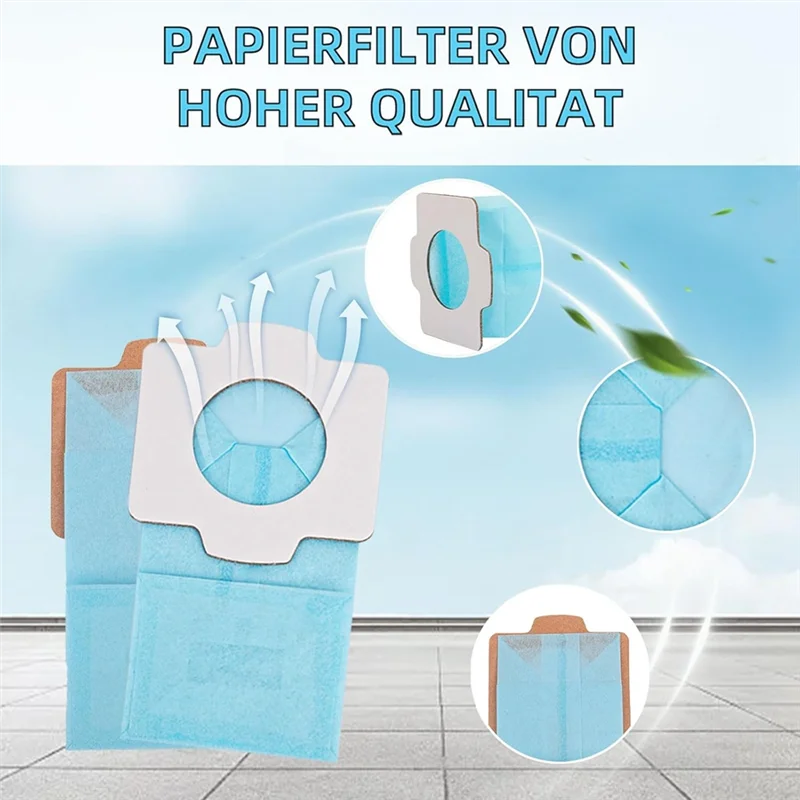 ABKR-для DCL182, DCL285 CL107, CL072 CL102, BCL142 BCL182 Сменные мешки для пылесоса (194566-1 198744-5)