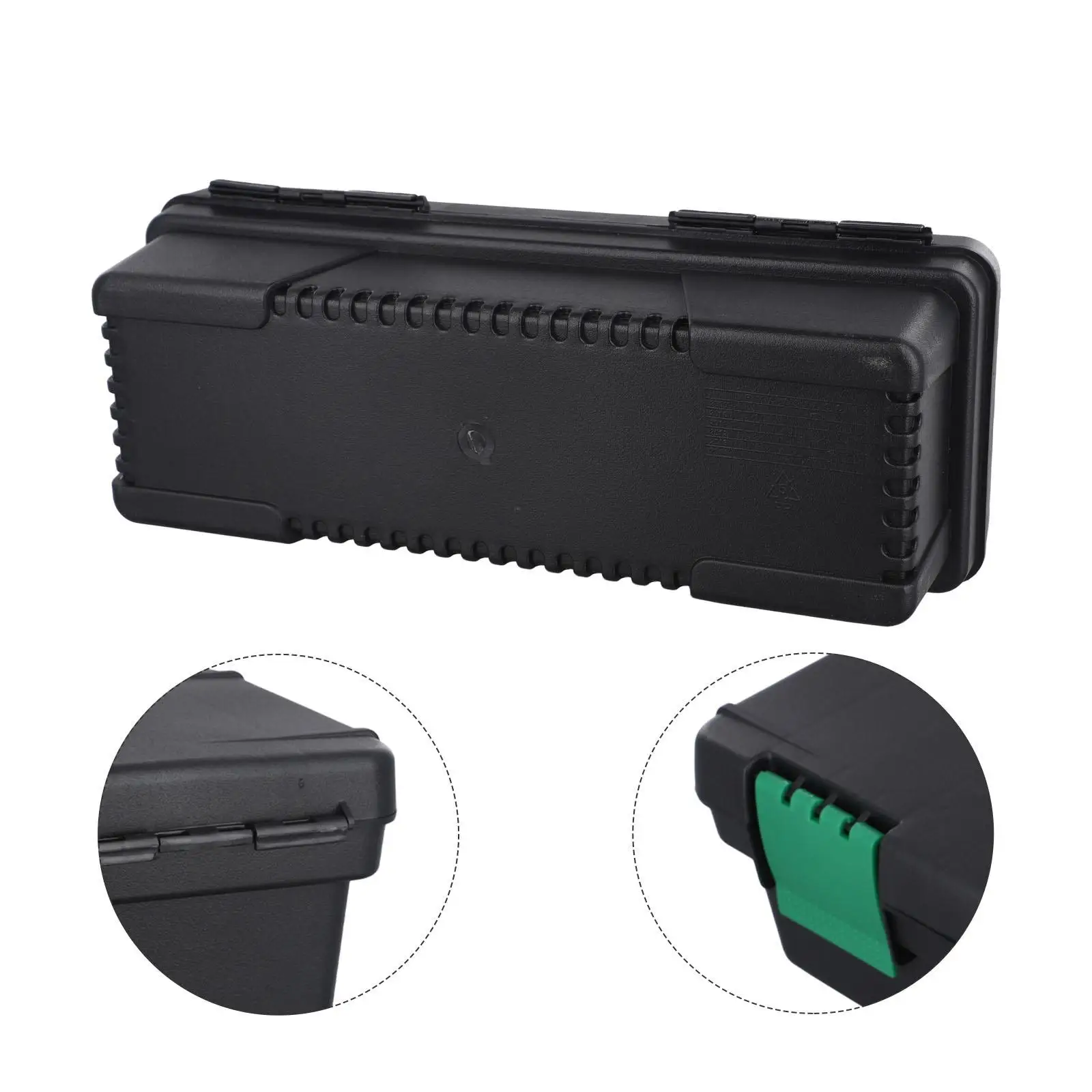 Auto Repair Tool Carrying Case Storage Box 25.5x10.5x7.7cm Multifunctional PP Container for Garage Workbench Lightweight
