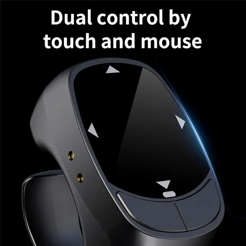 JX-12 Pro E-Book Page Turner Bluetooth Wireless Remote Control Ring Touch Screen Clicker For Video Photo Shooting