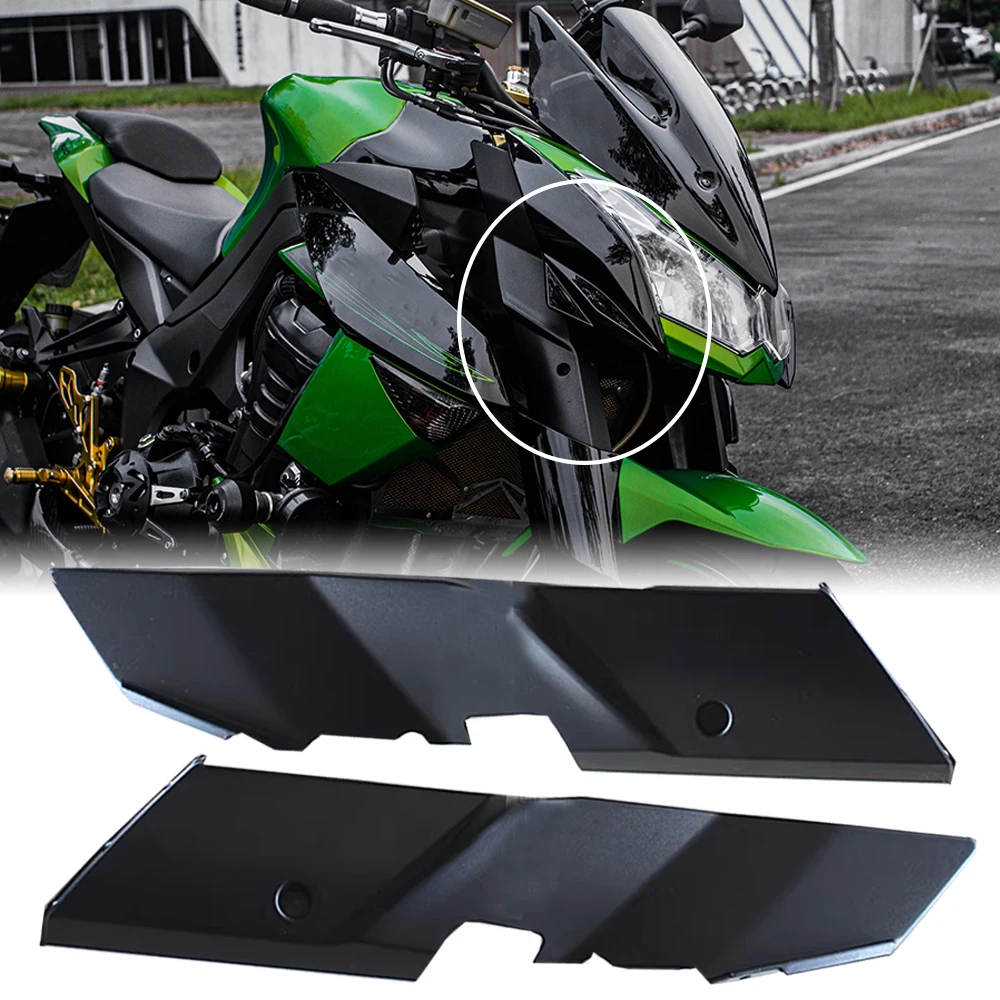 

Motorcycle Front Fender Fork Absorber Cover For Kawasaki Z1000 2010 2011 2012 2013 Z 1000 Side Panel Upper Cowl Fairing Carbon