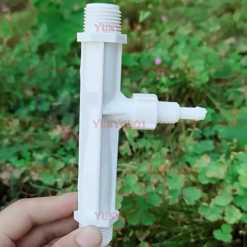 The Flowmeter Injector Mixes Ozone with Water and Has A Built-in Anti Reflux Valve for Anti-oxidation