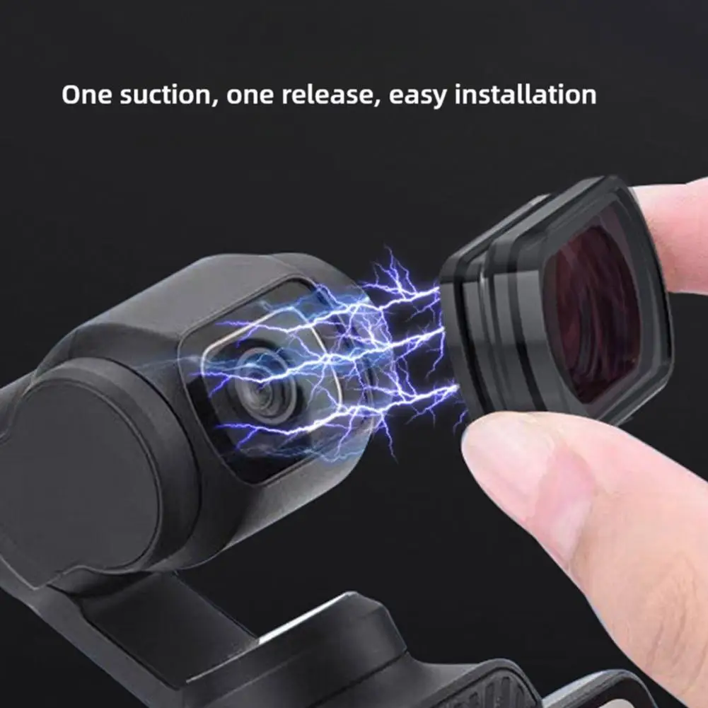 For DJI OSMO Pocket 3 Magnetic Suction Ultra Macro Lens Magnetic Suction Additional Ultra Macro Shooting Lens