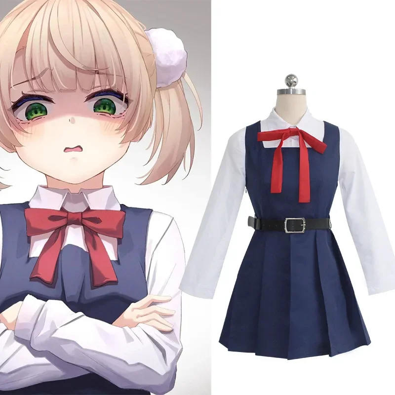 Uniforme de Cosplay Tenito Ui JK pour Femme, Costume Lolita Vtuber, Vêtements d'Halloween