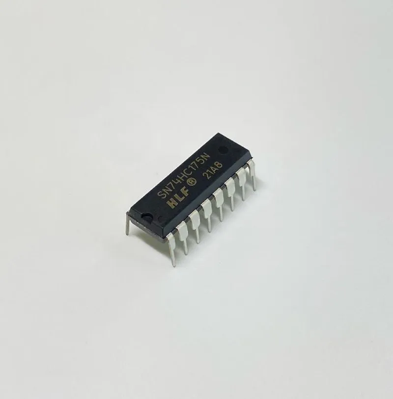 10PCS SN74HC175N 4D Flip-Flop IC DIP-16 CMOS TTL Compatible