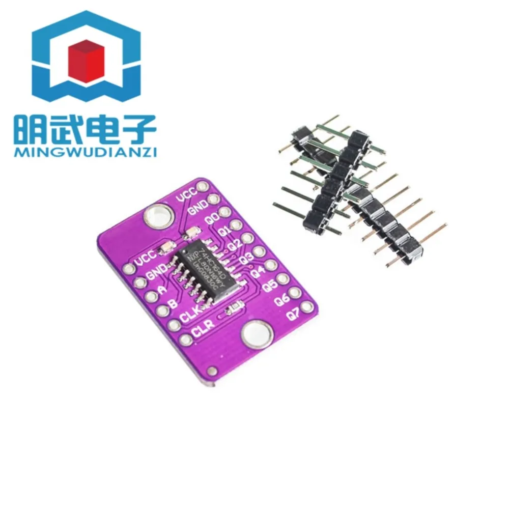 8-bit Shift Register Module Development Board MCU-164 SN74HC164D