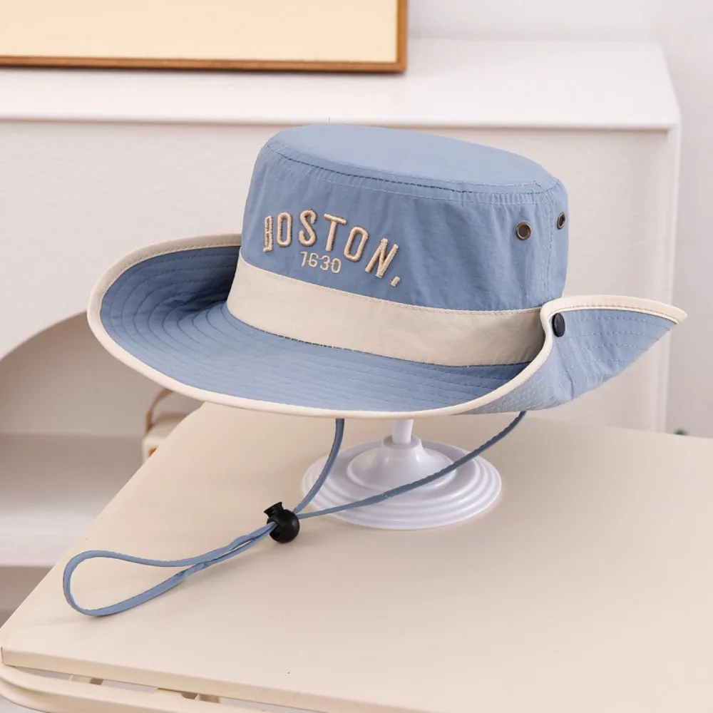 

Модная быстросохнущая солнцезащитная кепка с большими полями, повседневная рыбацкая шляпа, дышащие солнцезащитные шляпы, походы на открытом воздухе