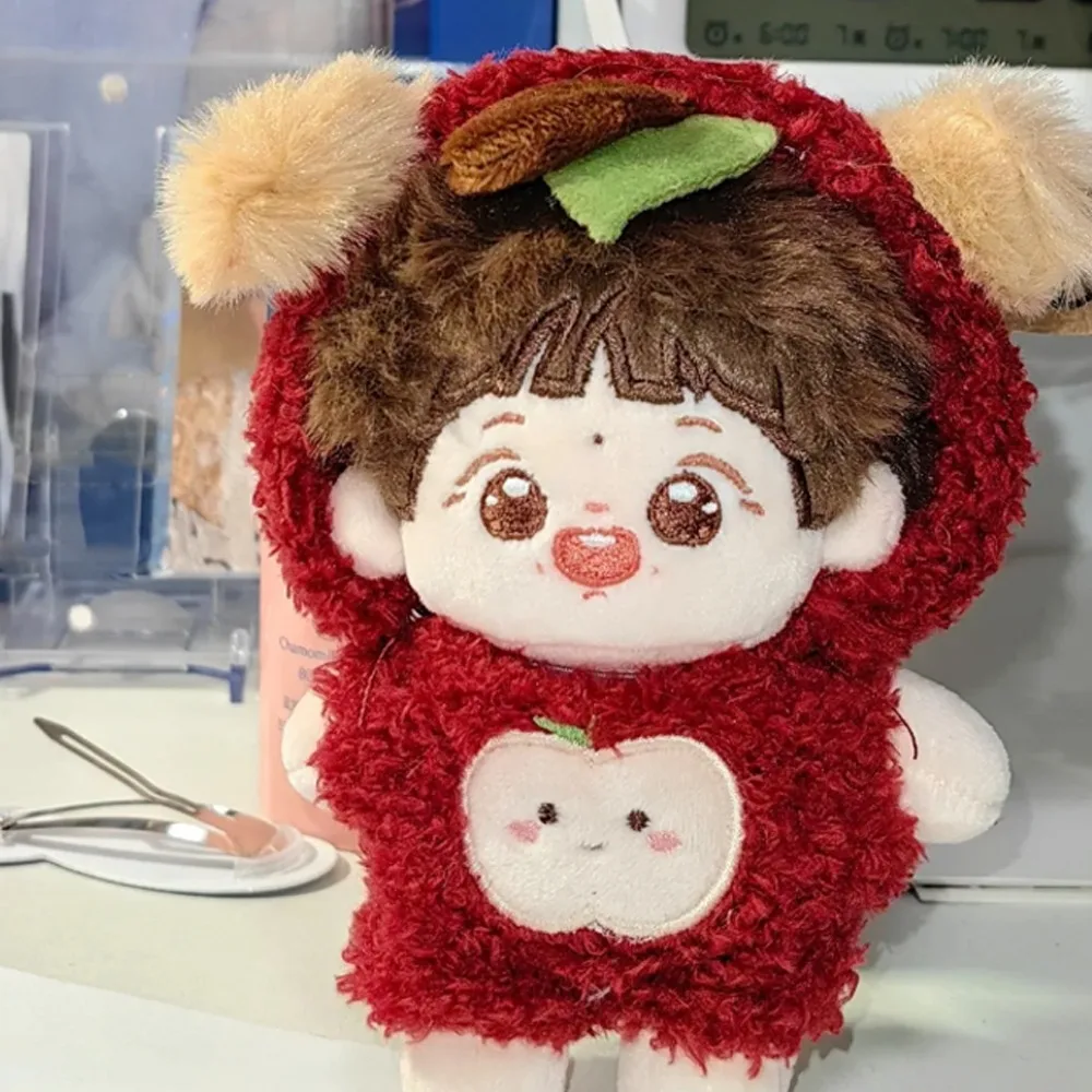 

Фруктовая серия, 10 см, хлопковая кукольная одежда, комбинезон с виноградом, одежда для куклы, костюм, забавный комплект одежды для куклы, аксессуары для кукол