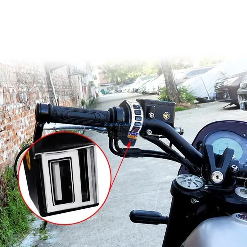 T3LF مقاوم للماء ومتوافق مع بلوتوث للدراجات النارية مكبر صوت ستيريو نظام MP3 وراديو #2