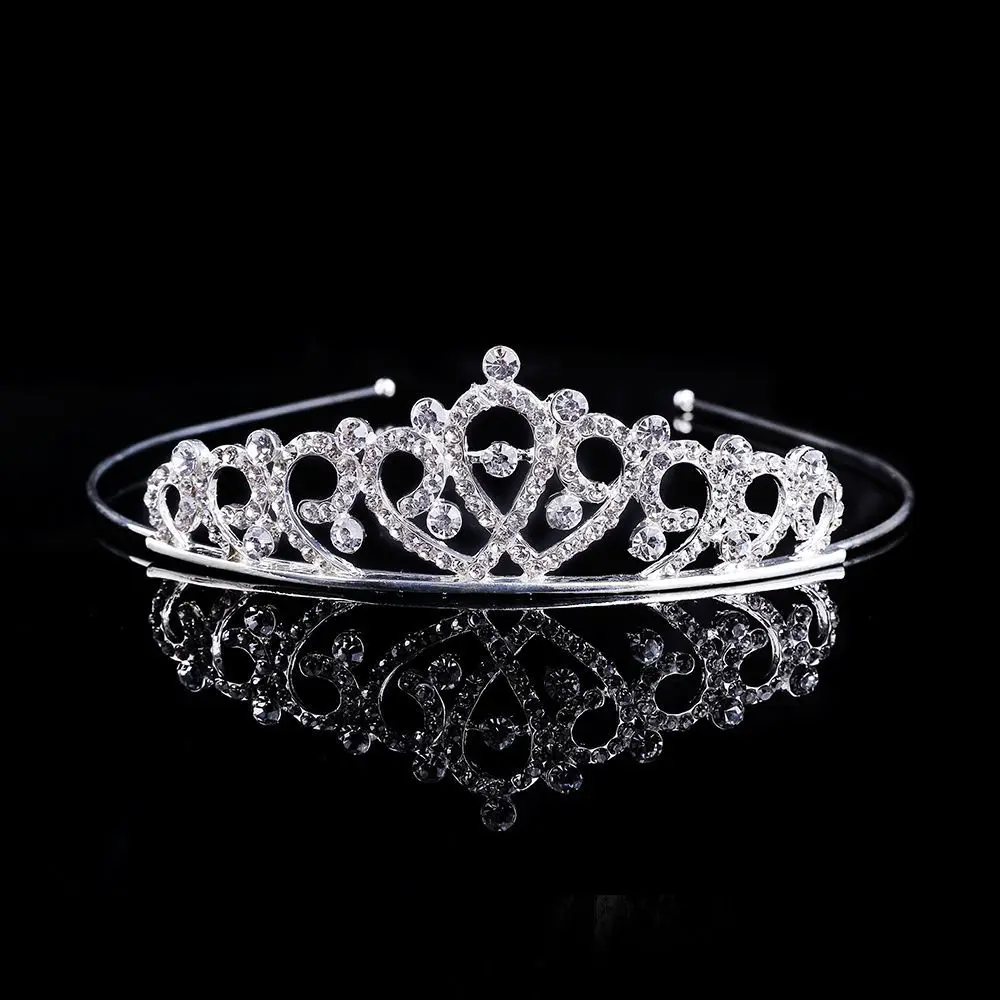 

Hair Accessories Tiara Head Piece Crystal Rhinestone Crown Headband Bridal Wedding Jewelry Tiaras Crowns Headbands Stunning