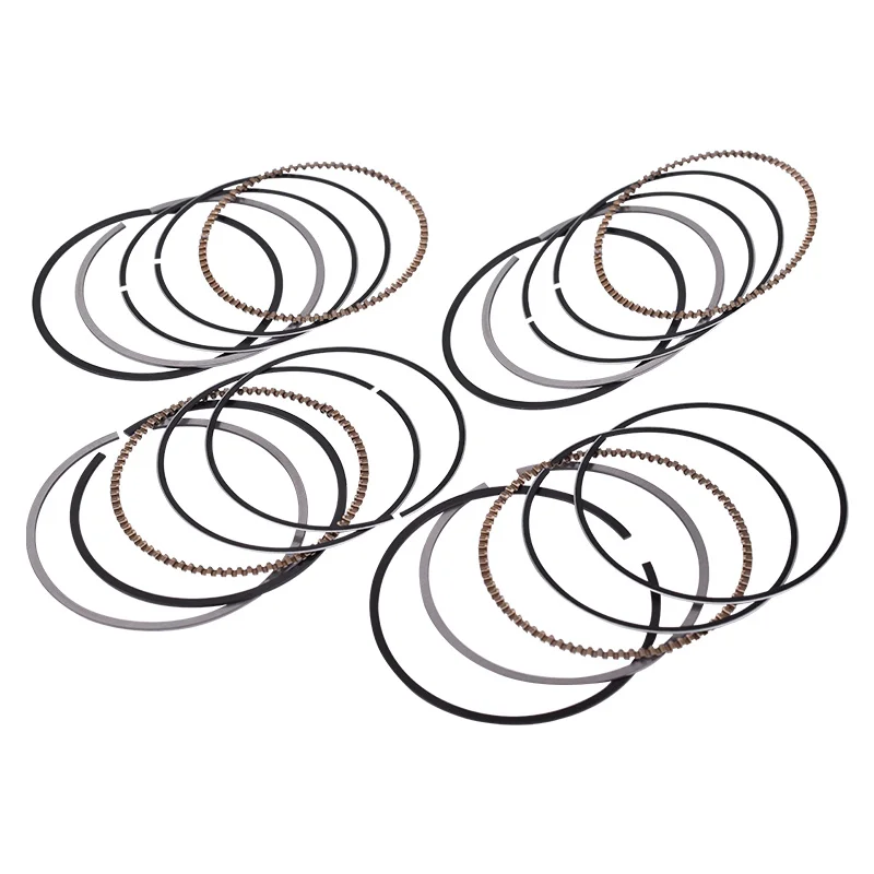 

4 set 55mm 55.25 55.5 55.75 56mm STD 0.25 0.5 0.75 1.0 +25 +50 Piston Rings For HONDA VF400F 1982-1984 VFR400Z 1987 RVF400 NC35