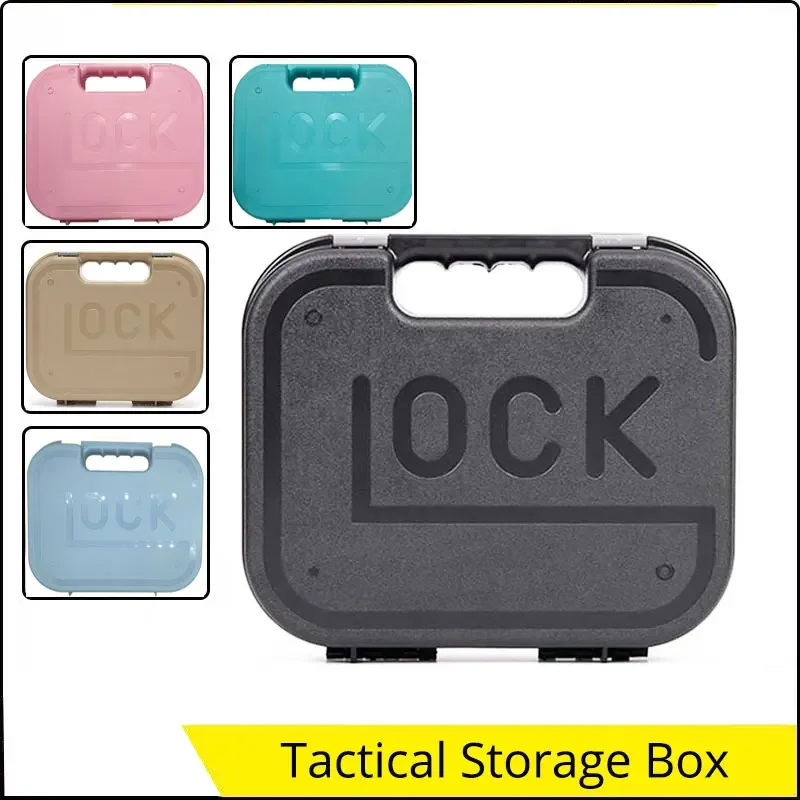 Tactical Glock Pistol Suitcase Safety Storage Carrying Box for GLOCK Kublai Hunting Gun Accessories Safety Storage Hard Case