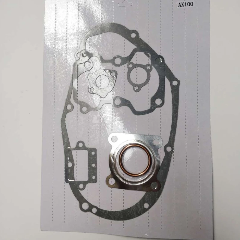 مجموعة جوانات الدراجات النارية لسوزوكي Haojue Jingcheng Qingqi Lifan AX100 JC100 HJ100-A QJ100 2-السكتة الدماغية الكلاسيكية 100cc أجزاء المحرك #3