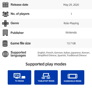 Penawaran Game Nintendo Switch-Xenoblade Chronicles Definitive Edition-Dukungan Fisik Game Mode Genggam Meja TV 10 angka xenoblade penjualan terbaik - №