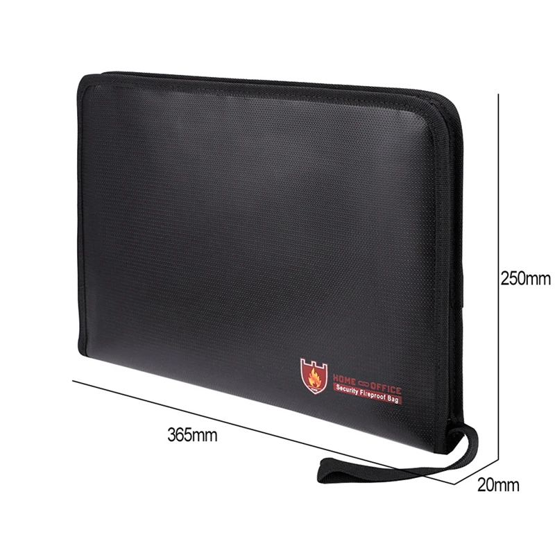 1 Piece Fireproof Expanding File Folder Important Document Organizer Holder With Labels,(12 Pockets)