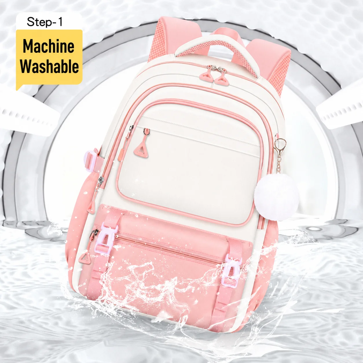 

Lunch Bag Water Resistant Elementary Backpack Pencil Pouch High Density Textile Kids School Bag Set For Elementary Students