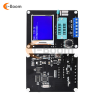 DC5V GM328A Transistor Tester Resistance Inductance Capacitance Meter ESR Meter Transistor Testing LCD Display